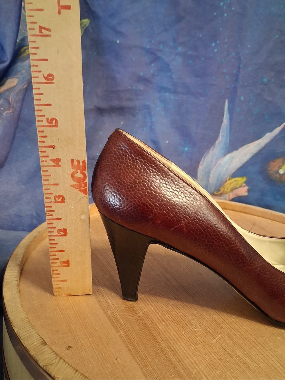 Vintage Garolini Size 8 Red Leather Pumps - Picture 5 of 7